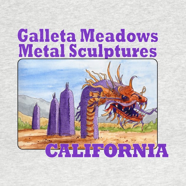 Galleta Meadows Metal Sculptures, California by MMcBuck